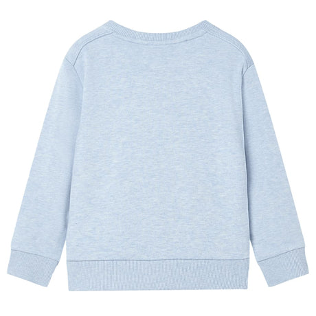 VidaXL Pull enfant 140 bleu doux mélangé