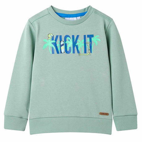 VidaXL Pull enfant 104 kaki clair