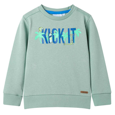 VidaXL Pull enfant 140 kaki clair
