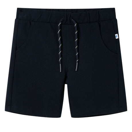 VidaXL Short enfant avec cordon de serrage 92 bleu marine