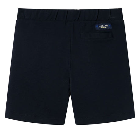 VidaXL Short enfant avec cordon de serrage 92 bleu marine