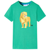 VidaXL Chemise enfant 128 vert