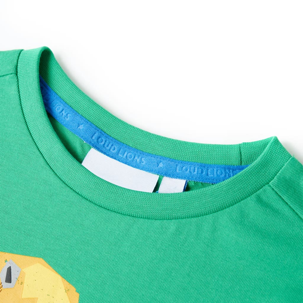 VidaXL Chemise enfant 128 vert