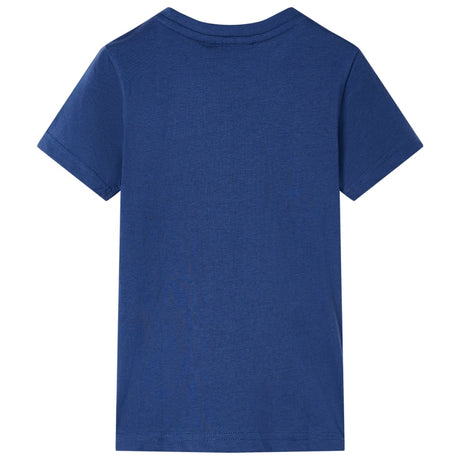 VidaXL Chemise enfant 116 bleu foncé