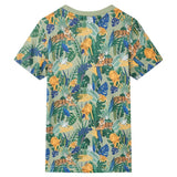 VidaXL Chemise enfant à manches courtes 140 multicolore