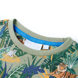 VidaXL Chemise enfant à manches courtes 140 multicolore