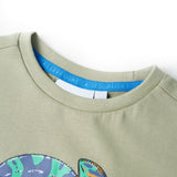 VidaXL Chemise enfant à manches courtes 104 kaki clair