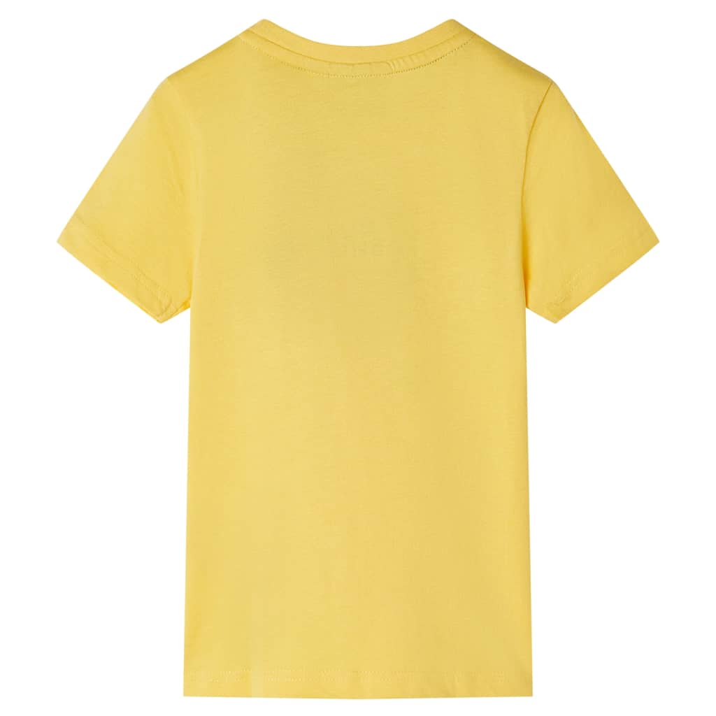 VidaXL Chemise enfant à manches courtes 92 ocre clair
