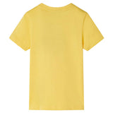VidaXL Chemise enfant à manches courtes 92 ocre clair