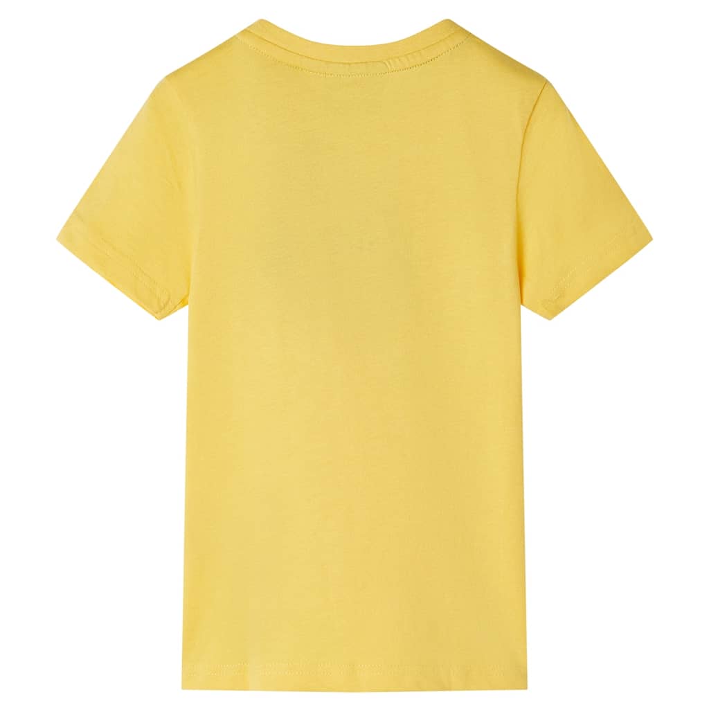 VidaXL Chemise enfant à manches courtes 104 ocre clair
