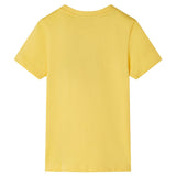 VidaXL Chemise enfant à manches courtes 140 ocre clair