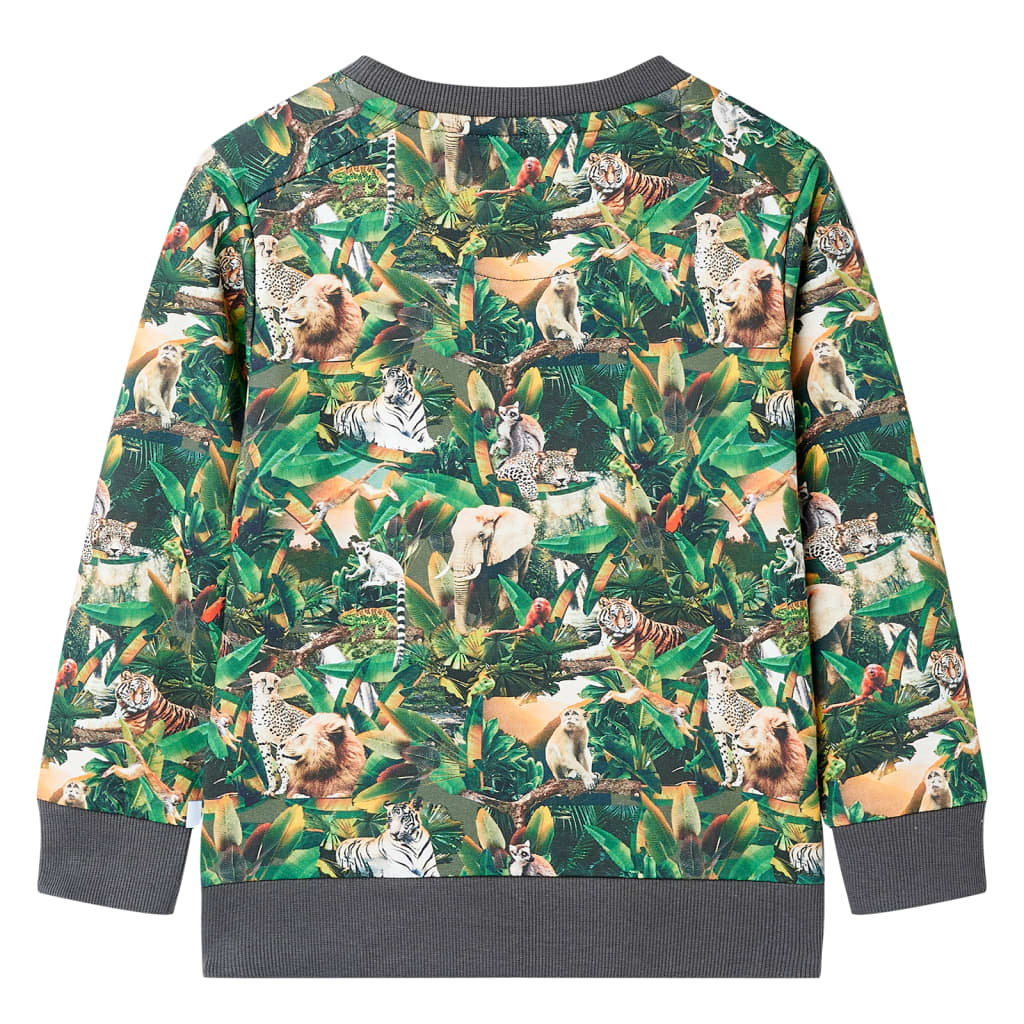 VidaXL Pull enfant 92 vieux pétrole