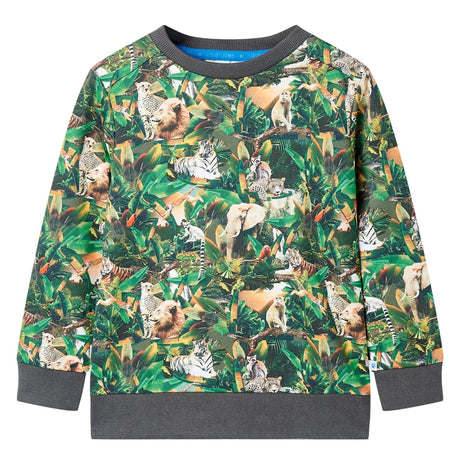 VidaXL Pull enfant 104 vieux pétrole