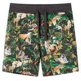 VidaXL Short enfant avec cordon de serrage 140 vieux pétrole