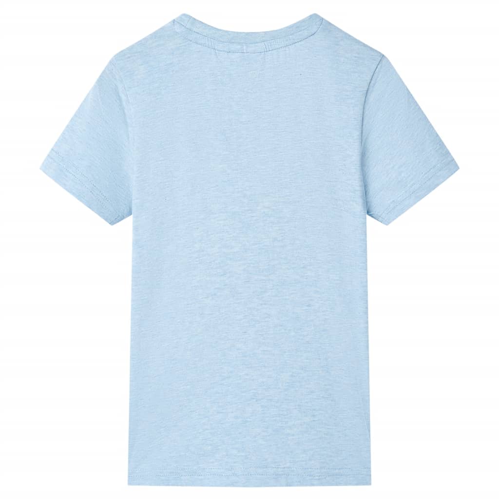 VidaXL Chemise enfant 104 bleu doux mélangé