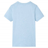 VidaXL Chemise enfant 104 bleu doux mélangé