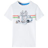 VidaXL Chemise enfant 92 écru