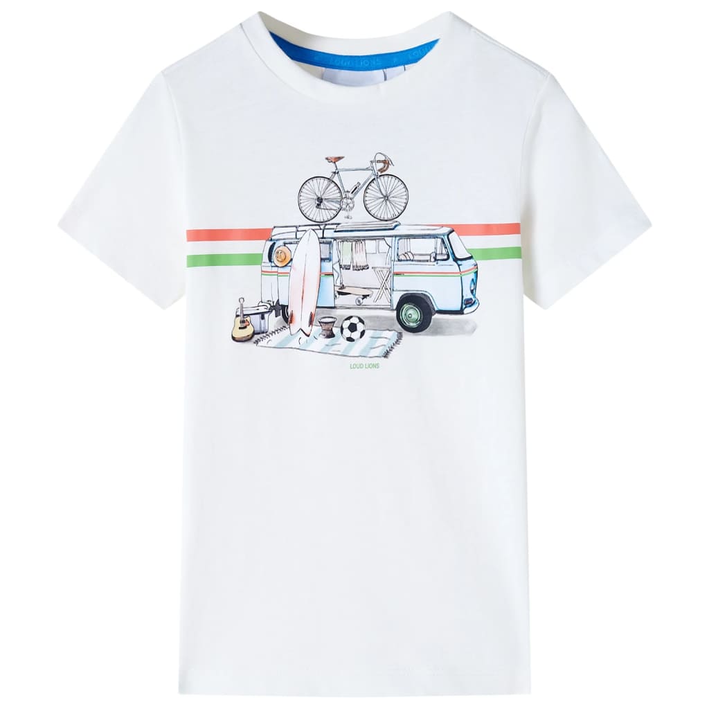 VidaXL Chemise enfant 140 écru