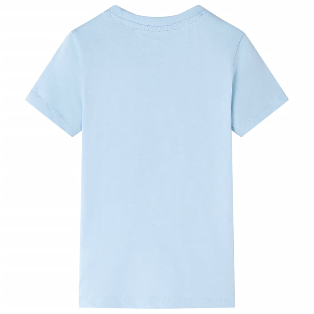 VidaXL Chemise enfant 104 bleu clair