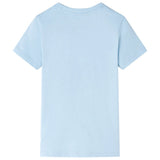 VidaXL Chemise enfant 128 bleu clair