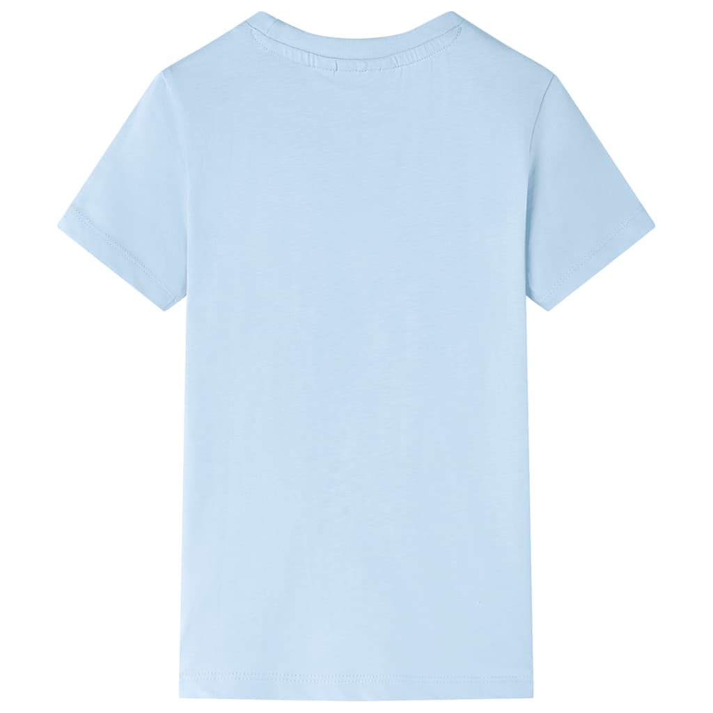 VidaXL Chemise enfant 140 bleu clair