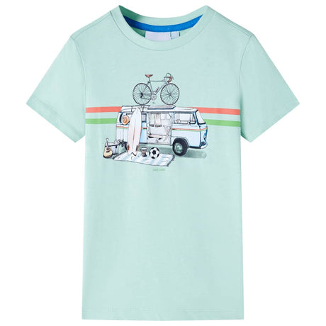 VidaXL Chemise enfant 104 menthe clair