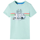 VidaXL Chemise enfant 116 menthe clair