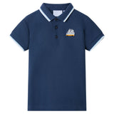 VidaXL Polo enfant 92 bleu foncé