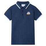 VidaXL Polo enfant 104 bleu foncé