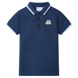 VidaXL Polo enfant 116 bleu foncé
