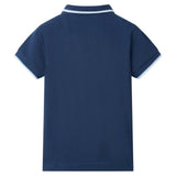 VidaXL Polo enfant 116 bleu foncé