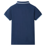 VidaXL Polo enfant 128 bleu foncé