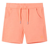 VidaXL Short enfant avec cordon de serrage 92 orange fluo