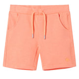 VidaXL Short enfant avec cordon de serrage 104 orange fluo