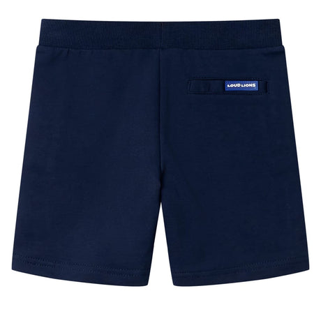VidaXL Short enfant 116 bleu marine