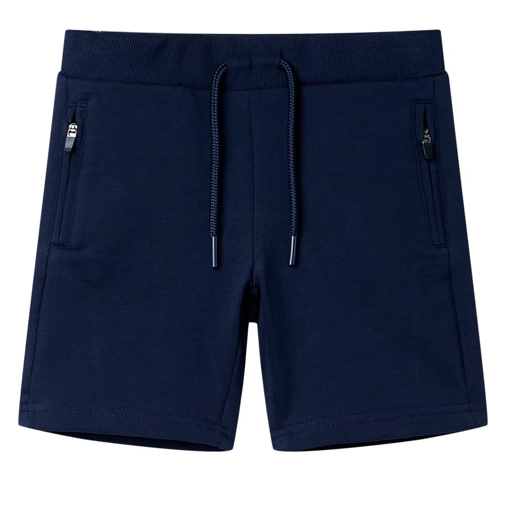 VidaXL Short enfant 128 bleu marine