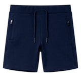 VidaXL Short enfant 128 bleu marine