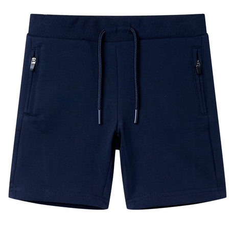 VidaXL Short enfant 128 bleu marine