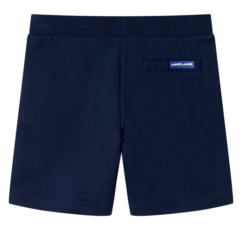 VidaXL Short enfant 140 bleu marine