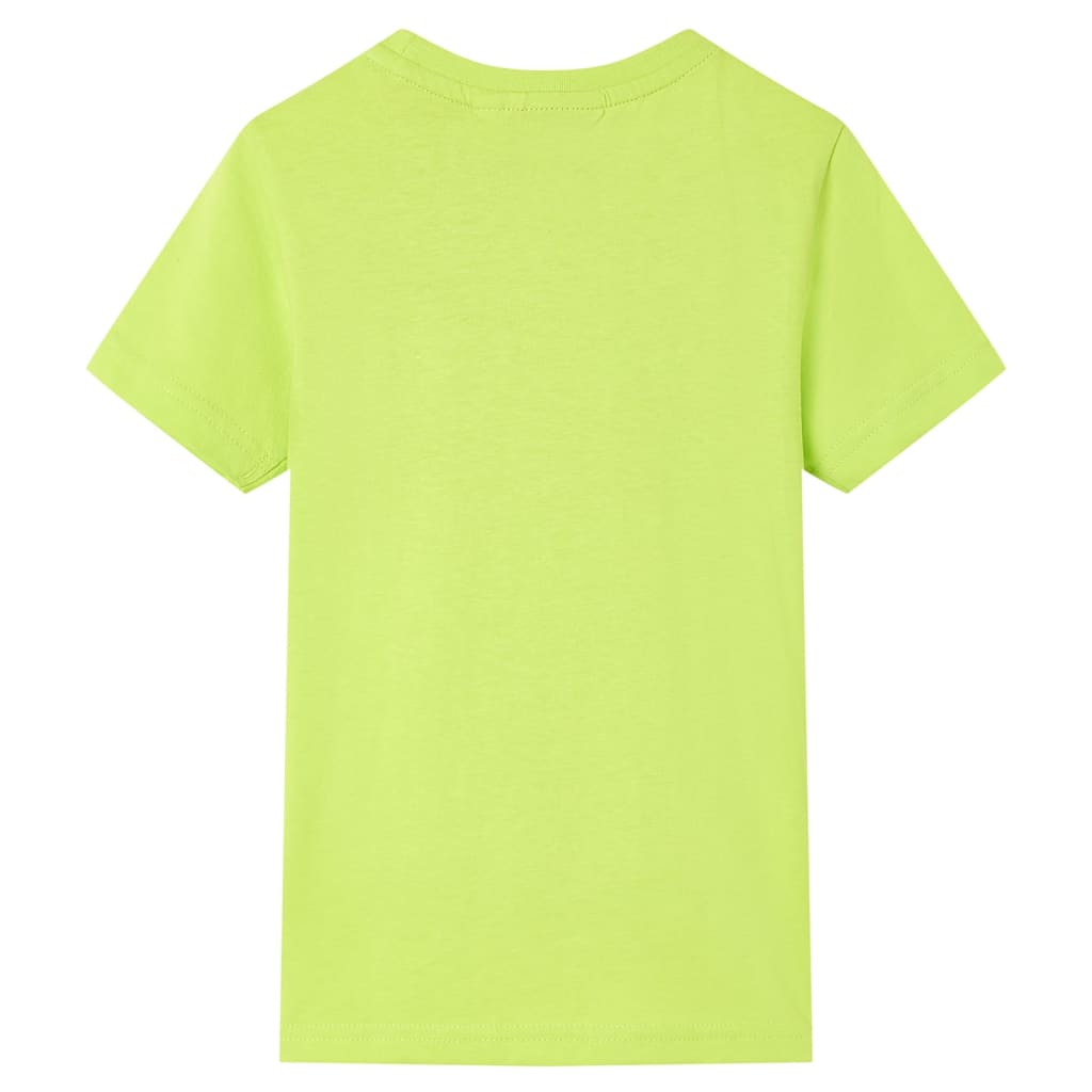 VidaXL Chemise enfant 92 vert citron