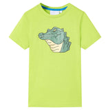 VidaXL Chemise enfant 104 vert citron