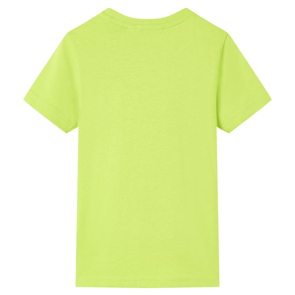 VidaXL Chemise enfant 104 vert citron
