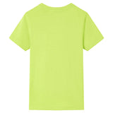 VidaXL Chemise enfant 104 vert citron