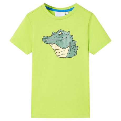 VidaXL Chemise enfant 128 vert lime