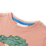 VidaXL Chemise enfant 128 orange clair