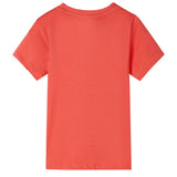 VidaXL Chemise enfant à manches courtes 92 rouge clair