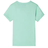 VidaXL Chemise enfant à manches courtes 92 vert clair