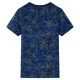 VidaXL Chemise enfant 92 bleu marine