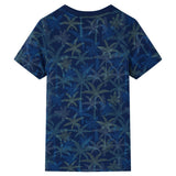 VidaXL Chemise enfant 104 bleu marine