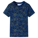 Chemise enfant VidaXL 140 bleu marine